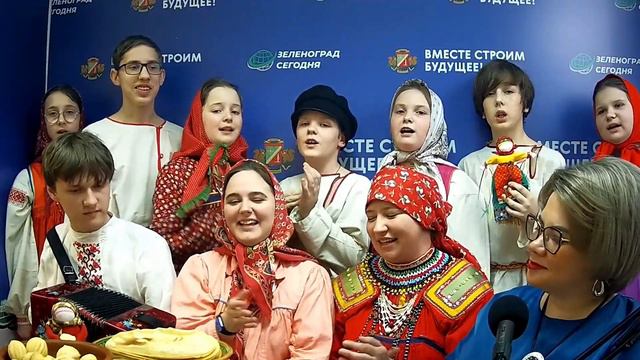 Детский фольклорный ансамбль «Шаркунок» / Зеленоград сегодня смотреть онлайн
