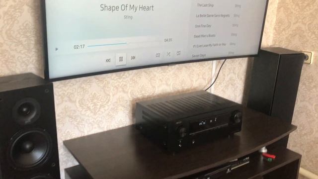 Denon AVR-x250bt и Polk Audio T50 смотреть онлайн