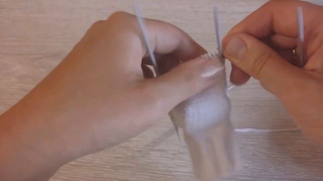 Пинетки спицами для новорожденного. смотреть онлайн