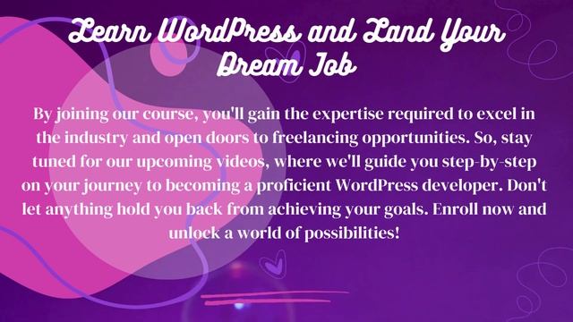 Learn WordPress and Get Your First Job смотреть онлайн