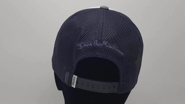 DEUS Pill Trucker cap - GreyNavy - €34,95 - CapKopen.nl смотреть онлайн
