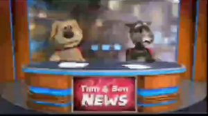 Говорящий Том и Бен новости но Том и Бен говорят эффектом синтезатора
