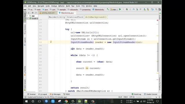 Android Json Parsing Tutorial with API смотреть онлайн
