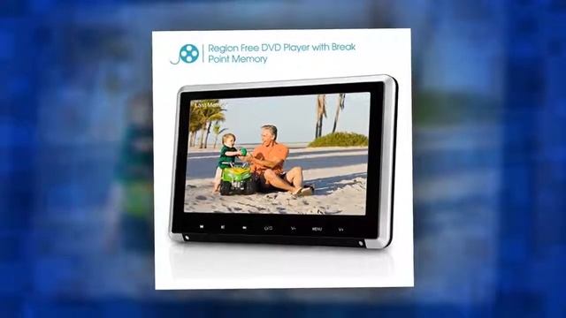 NAVISKAUTO 10.1 Inch Car Headrest DVD Player HD 1080P TFT LCD Screen Headrest Monitor with HDMI Por смотреть онлайн