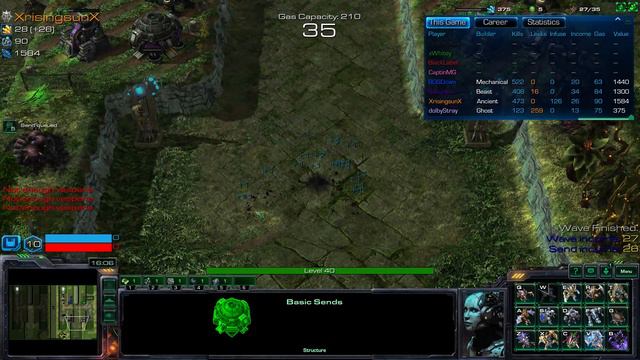 【StarCraft II】Squadron Tower Defense | Ancient builder【No Leaks】 смотреть онлайн