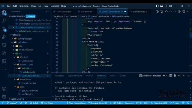 React Hook form with Yup Validation смотреть онлайн