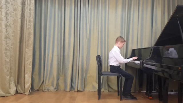 Худобин Роман. А. Гедике Этюд C-dur. Преп. Шахломджян А.Р. смотреть онлайн