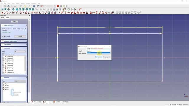 Designing With Spreadsheets In FreeCAD