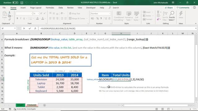 Master the Excel VLOOKUP Formula with Multiple Columns In Just 4 Minutes! смотреть онлайн
