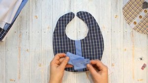 Как сшить Слюнявчик легко и просто своими руками. (bib DIY)