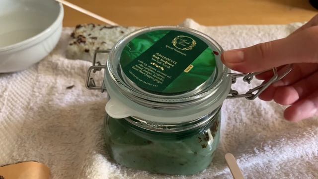 Fresh Line Aphrodite Salt Scrub, Hermes Soap @FreshLine1992 @naturalcosmeticsreviews