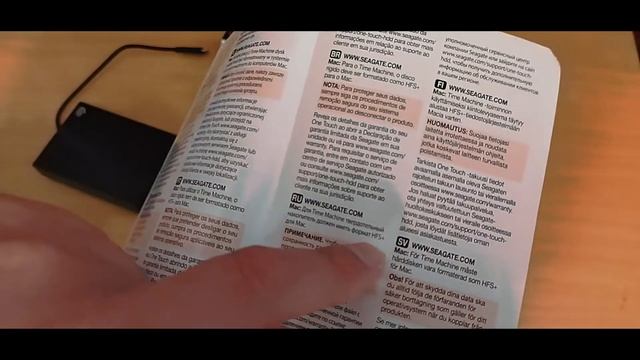 Обзор 5 терабайт портативный жёсткий диск Seagate One Touch