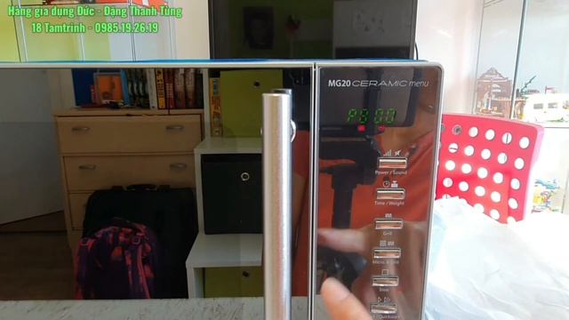 Lò vi sóng kèm nướng CASO MG20 ceramic смотреть онлайн