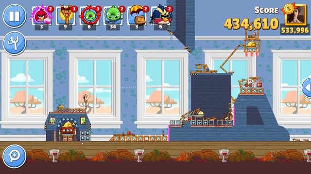 Angry Birds Friends. Sligsgiving Tournament 5. 3 stars. Passage from Sergey Fetisov смотреть онлайн