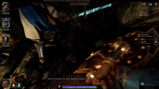 Warhammer Vermintide 2 Bardin Outcast Engineer in Shadows Over Bögenhafen смотреть онлайн