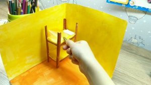 Макет комнаты из картона своими руками.