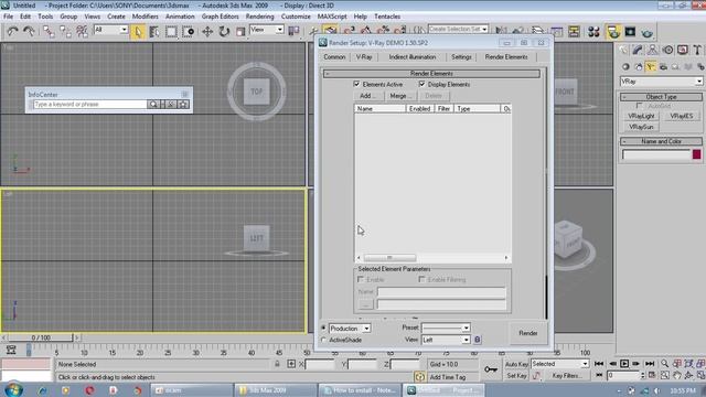 How to install vray in 3d max 2009 32 bit and 64 bite fully смотреть онлайн