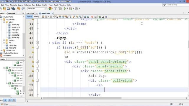 10 - Student Portal in PHP/MySQL (Pashto) смотреть онлайн