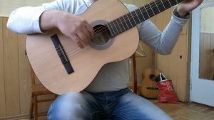 Уроки гитары для начинающих.Во поле берёза стояла