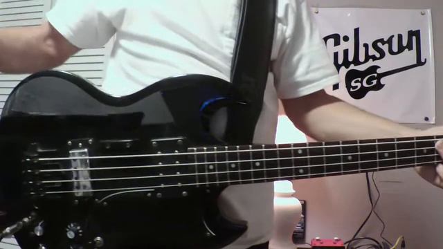 Althea--Robin Trower--James Dewar Bass Guitar Play Along--Epiphone EB-0--DiMarzio Model One Pickup смотреть онлайн