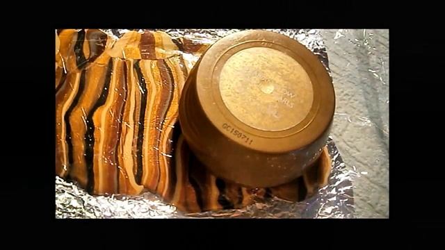 ТИГРОВЫЙ ГЛАЗ / имитация камня из полимерной глины / MarinaPosta смотреть онлайн