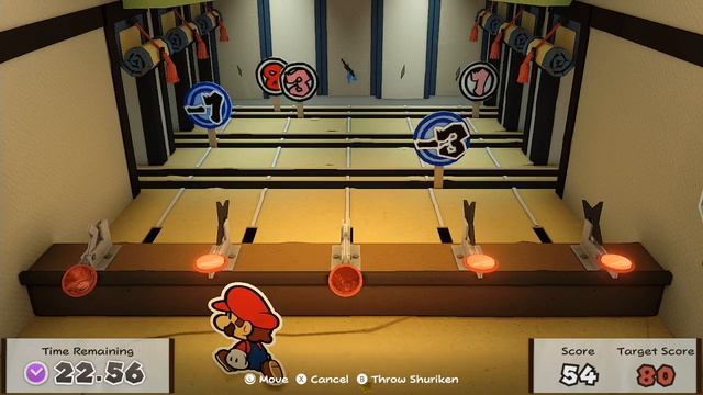 Paper Mario Origami King - How To Get The High Score In The Shuriken Game (Quick Tips) смотреть онлайн