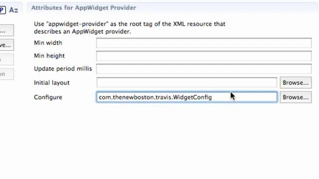 Android Application Development 161 Setting up Widget Configuration Activity смотреть онлайн