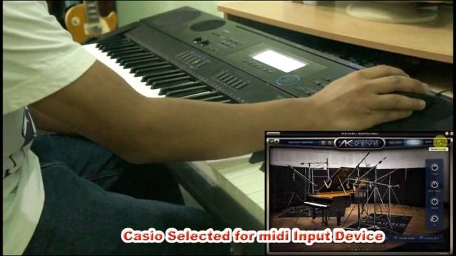 Casio WK 6500 portable and midi controller keyboard смотреть онлайн