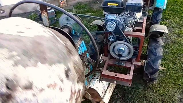 Бетономешалка без электричества! От ДВС смотреть онлайн