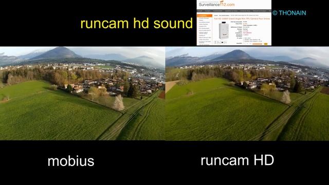 CAMERA MOBIUS vs RUNCAM HD - PART 2 - VIDEO TEST смотреть онлайн