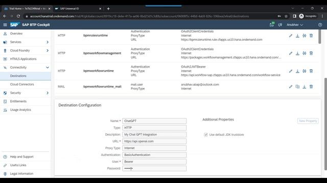 E02 S4HANA Chat GPT BTP Integration Setting up the APIs and BTP |Setup S4HANA & Chat GPT Integratio смотреть онлайн
