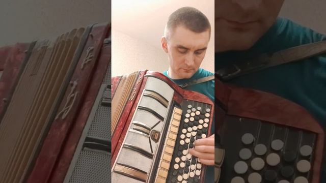 Иван Кучин - А на чёрных ресницах (cover на баяне)