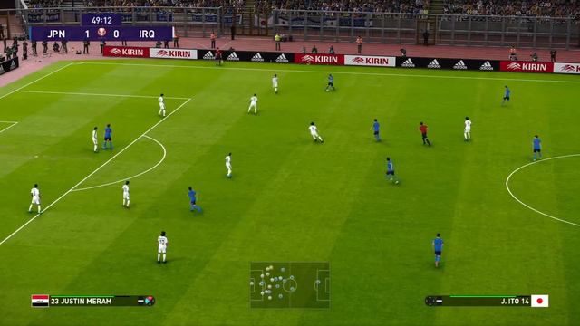 eFootball PES 2021 - AFC Asian Cup - Group B - Japan-Iraq смотреть онлайн