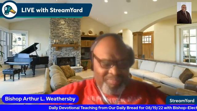 Daily Devotional Teaching from OUR DAILY BREAD for 08/19/22 with Bishop Arthur L. Weathersby смотреть онлайн