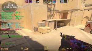 Counter-strike 2 : GTX 1660 SUPER + RYZEN 5600x