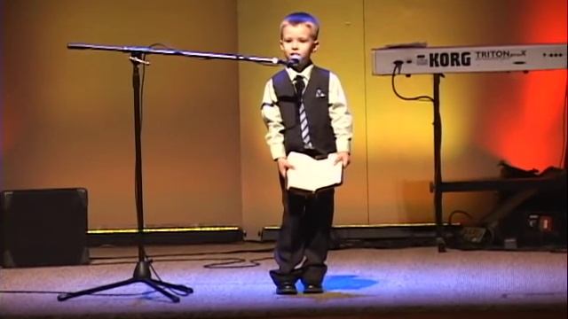 Молодой проповедник Самуил. 4 года.