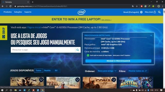 Como Saber Quais Jogos Seu "Processador Intel" Roda (Sem placa de vídeo) смотреть онлайн