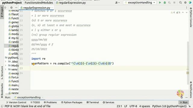 65. Introduction Python Regular Expression (RE) | How RE Operations work in Python смотреть онлайн