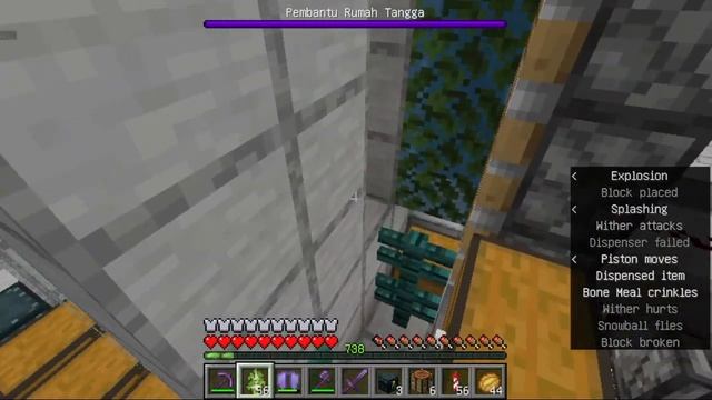Minecraft Java: Tree farm using wither cage смотреть онлайн
