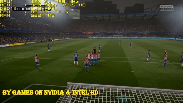 FIFA 17 High Settings on Nvidia 710M/820M смотреть онлайн