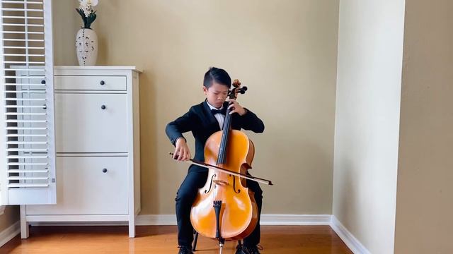 Saint-Saens Allegro Appassionato Op.43 by Alvin at age 9 смотреть онлайн