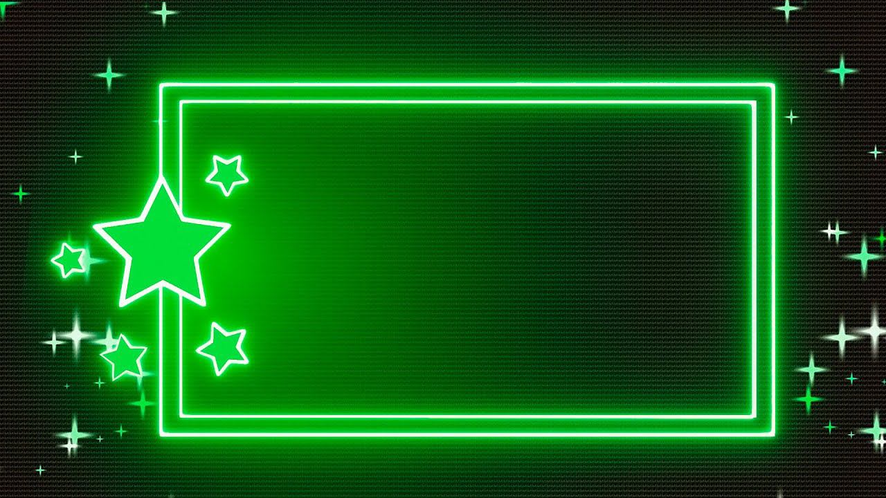 Футаж рамка на прозрачном фоне. Неоновая подсветка, звезды, блестки. | Бесплатные футажи для монтажа смотреть онлайн