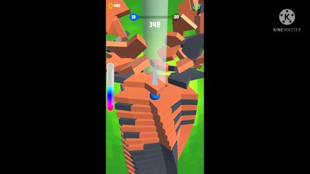 Drop Stack Ball Offline best game | drop stack ball full game play | amoz gamer смотреть онлайн