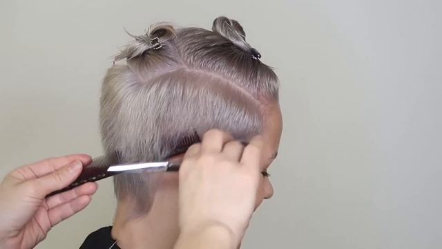 PIXIE HAIRCUT - tutorial by SANJA KARASMAN смотреть онлайн