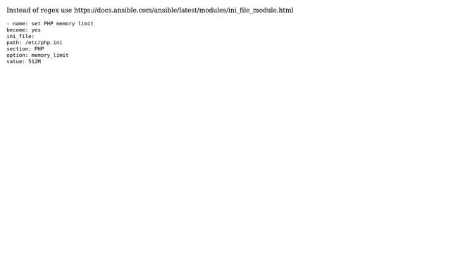 Unix & Linux: Changing PHP's post_max_size and upload_max_filesize with Ansible (2 Solutions!!) смотреть онлайн