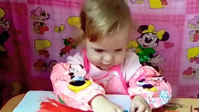 Интересный способ рисования для детей на тему осени! Маленькая Катя / Kids Katy Show смотреть онлайн
