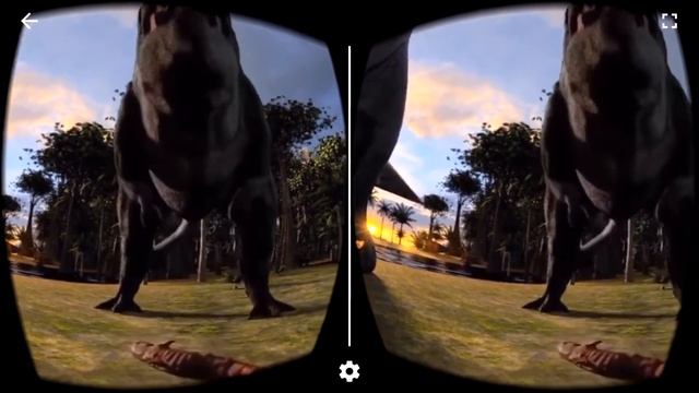 Dinosaurs VR Experience Google Cardboard Virtual Reality 3D Gameplay 1080p смотреть онлайн