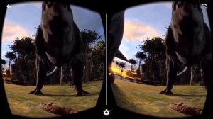 Dinosaurs VR Experience Google Cardboard Virtual Reality 3D Gameplay 1080p