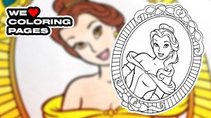 #35 Принцесса Дисней Раскраска | МЫ ❤️ РАСКРАСКИ