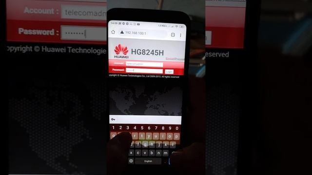 HUAWEI EchoLife HG8245H Wi Fi Routerini Wi Fi Nomi Va Parolini O'zgartirish